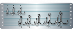 Крючок-тройник SPRUT Mori ST-48BC №2/0 4шт