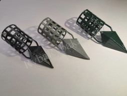 Кормушка Vikfish сербская пуля D25, 30 гр. леска, песок