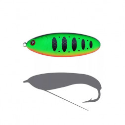 Блесна - незацепляйка SPRUT Bloody Woody Weedless Spoon 70S 15г/FTR